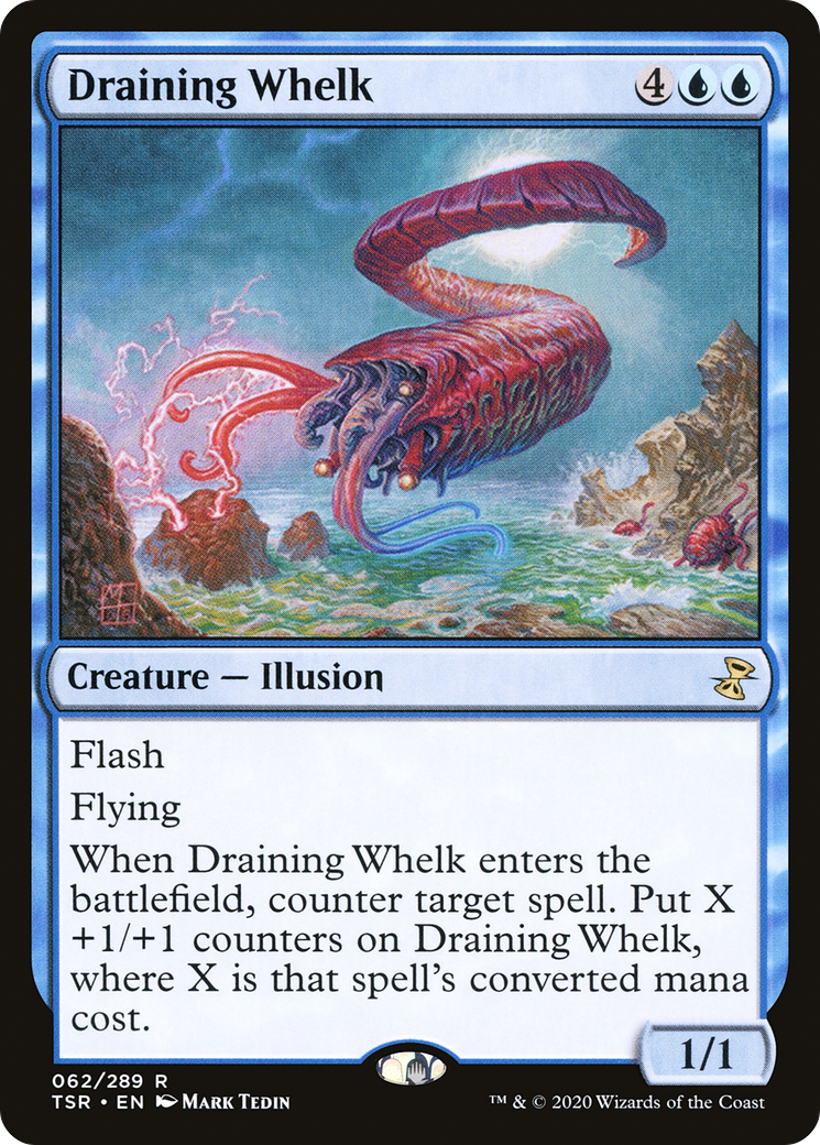 Draining Whelk (TSR-062)  Foil - Time Spiral Remastered
