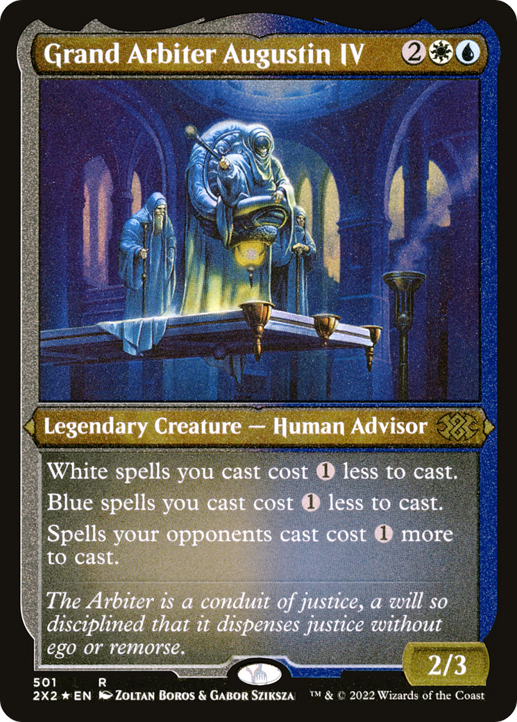 Grand Arbiter Augustin IV (Foil Etched) (2X2-501)  Foil - Double Masters 2022