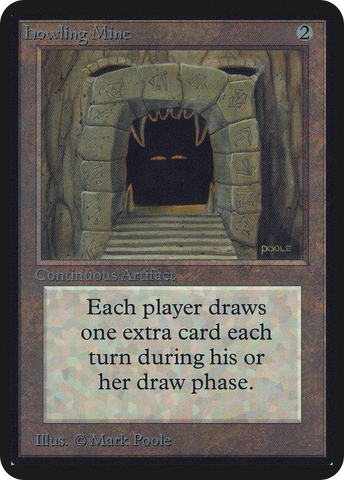 Howling Mine (LEA-)  - Limited Edition Alpha