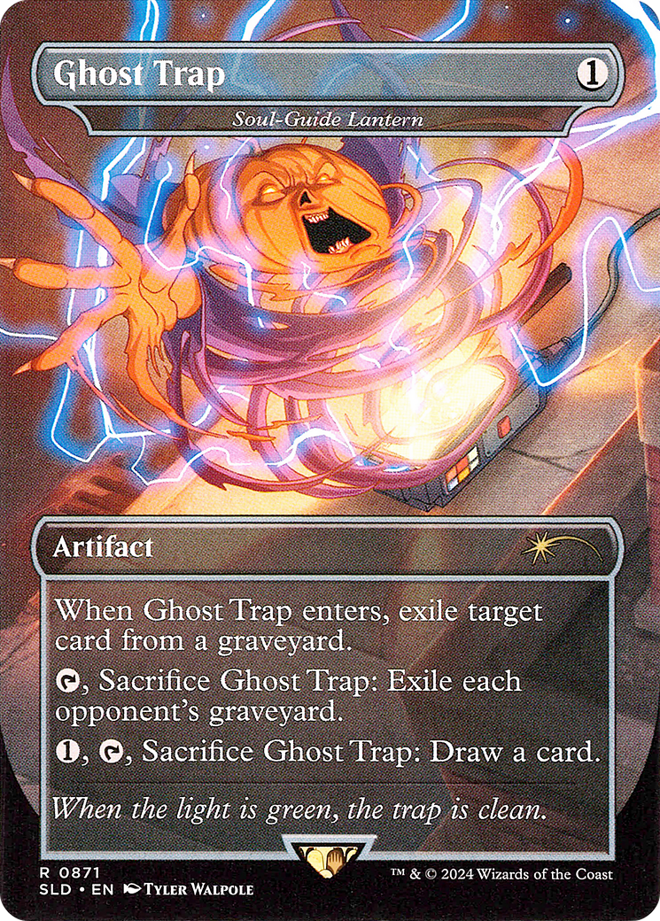 Soul-Guide Lantern (SLD-871)  Foil - Secret Lair Drop / Ghost Trap (Borderless)