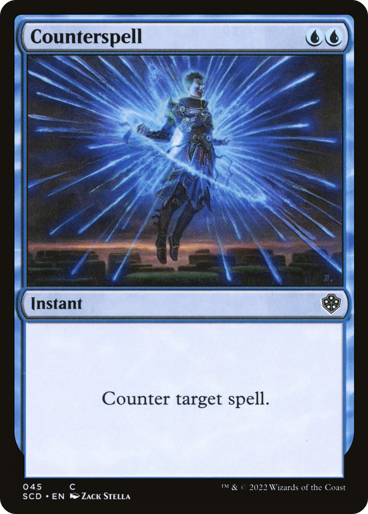 Counterspell (SCD-045)  - Starter Commander Decks