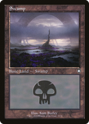 Swamp (33) (Retro Frame) (BRC-033)  - The Brothers' War Commander