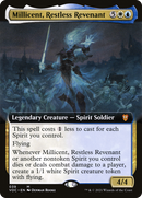 Millicent, Restless Revenant (Extended Art) (VOC-039)  - Crimson Vow Commander: (Extended Art)