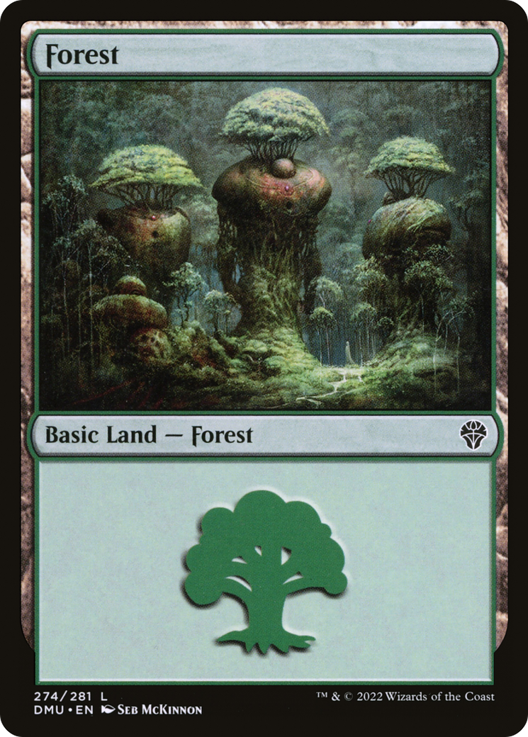 Forest (274) (DMU-274)  Foil - Dominaria United