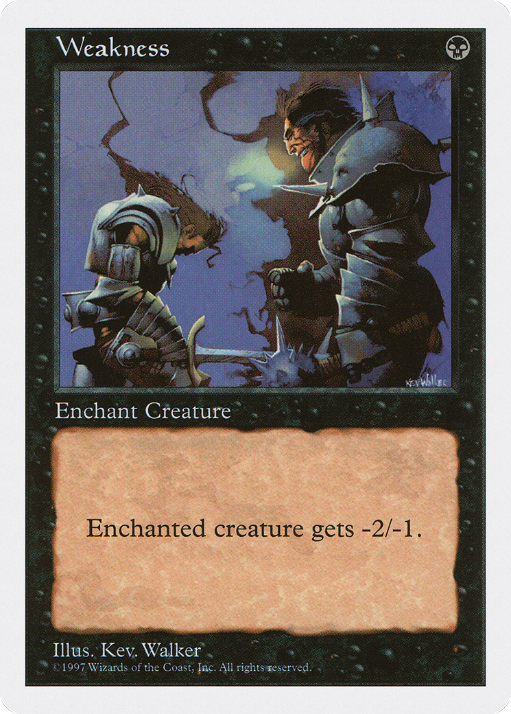 Weakness (5ED-)  - Fifth Edition