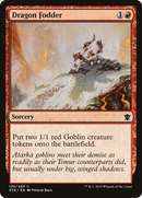 Dragon Fodder (DTK-135)  Foil - Dragons of Tarkir