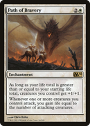 Path of Bravery (M14-026)  Foil - Magic 2014