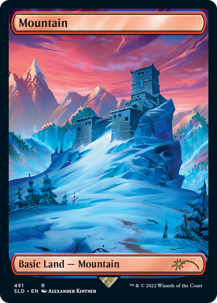 Mountain (451) (SLD-451)  - Secret Lair Drop: (Full Art)