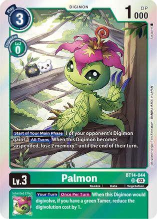 Palmon (BT14-044) - Blast Ace Foil