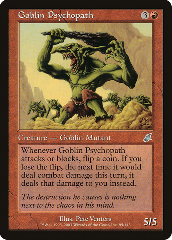 Goblin Psychopath (SCG-095) - Scourge