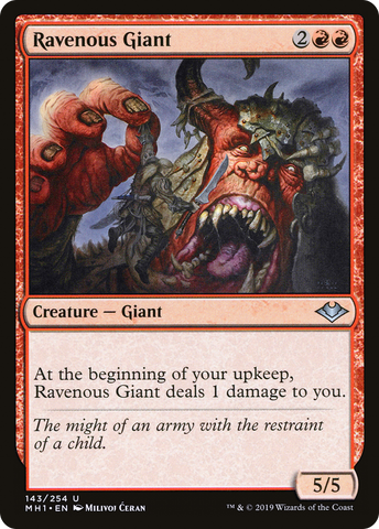 Ravenous Giant (MH1-143)  - Modern Horizons