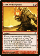 Flash Conscription (RAV-124)  - Ravnica: City of Guilds