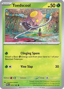 Toedscool 015/182 - Reverse Holofoil SV04 Paradox Rift