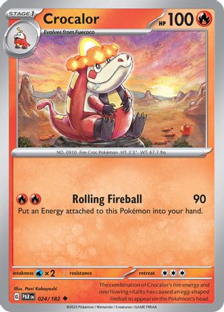 Crocalor 024/182  SV04 Paradox Rift