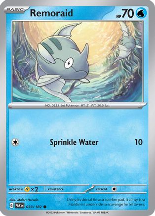 Remoraid (033/182) [Scarlet & Violet: Paradox Rift]