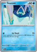 Snorunt 037/182 - Reverse Holofoil SV04 Paradox Rift