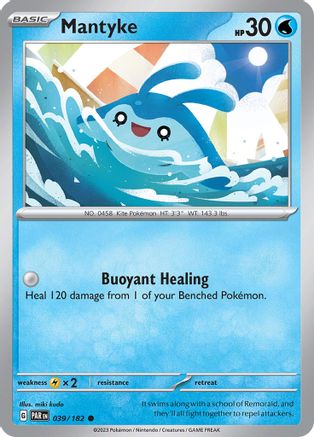 Mantyke 039/182 - Reverse Holofoil SV04 Paradox Rift