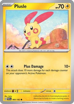 Plusle 060/182  SV04 Paradox Rift