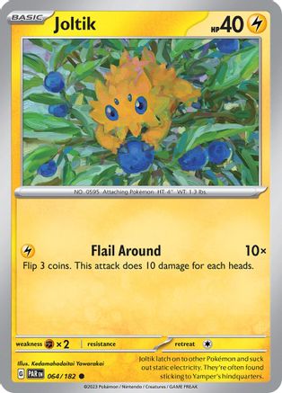 Joltik 064/182 - Reverse Holofoil SV04 Paradox Rift