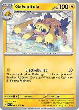 Galvantula 065  SV04 Paradox Rift