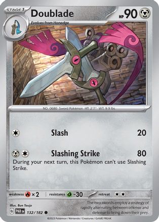 Doublade 132/182 - Reverse Holofoil SV04 Paradox Rift