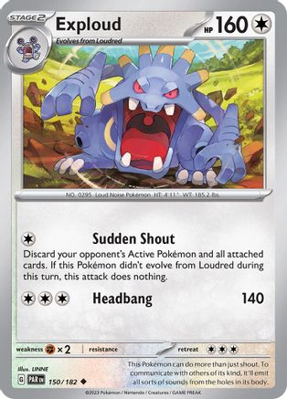 Exploud 150/182  SV04 Paradox Rift