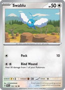 Swablu 152/182 - Reverse Holofoil SV04 Paradox Rift