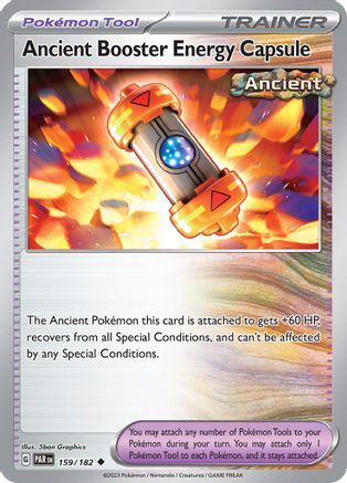 Ancient Booster Energy Capsule 159/182  SV04 Paradox Rift