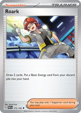 Roark 173/182 - Reverse Holofoil SV04 Paradox Rift