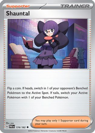 Shauntal 174 - Reverse Holofoil SV04 Paradox Rift