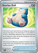 Snorlax Doll 175/182  SV04 Paradox Rift - Uncommon