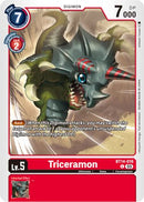 Triceramon (BT14-016) - Blast Ace