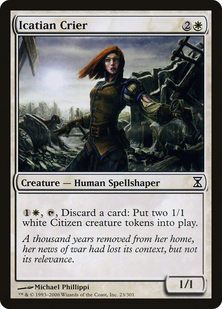 Icatian Crier (TSP-023)  - Time Spiral