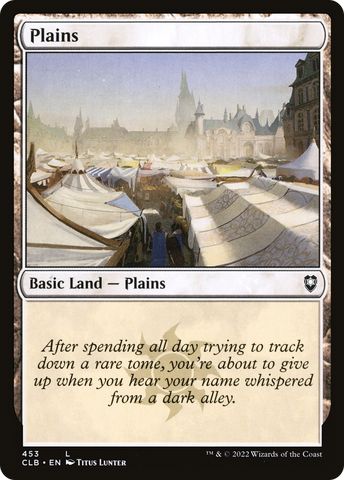 Plains (453) [Commander Legends: Battle for Baldur's Gate]