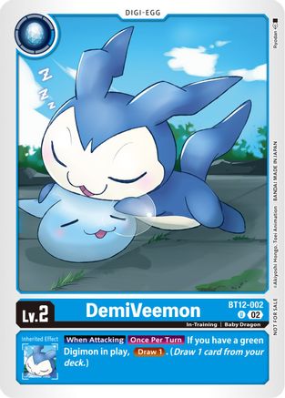 DemiVeemon (NYCC 2023 Demo Deck) (BT12-002) - Across Time