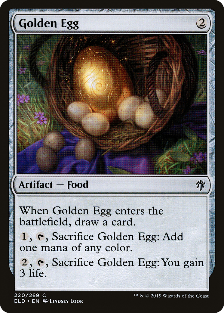 Golden Egg (ELD-220)  - Throne of Eldraine