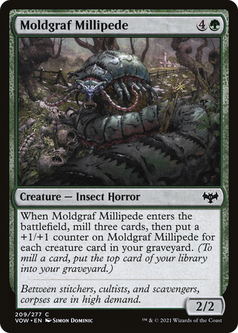 Moldgraf Millipede (VOW-209)  - Innistrad: Crimson Vow