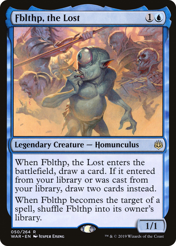 Fblthp, the Lost (WAR-050)  Foil - War of the Spark