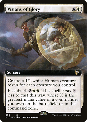 Visions of Glory (Extended Art) (MIC-070)  - Midnight Hunt Commander: (Extended Art)