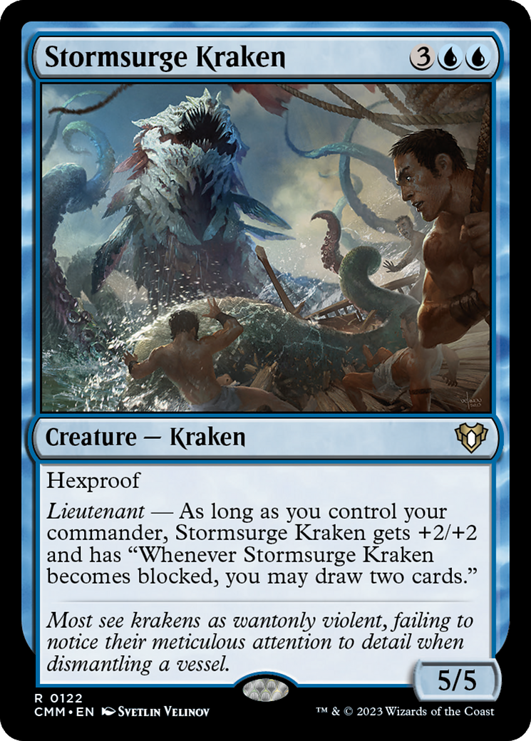 Stormsurge Kraken (CMM-122)  - Commander Masters