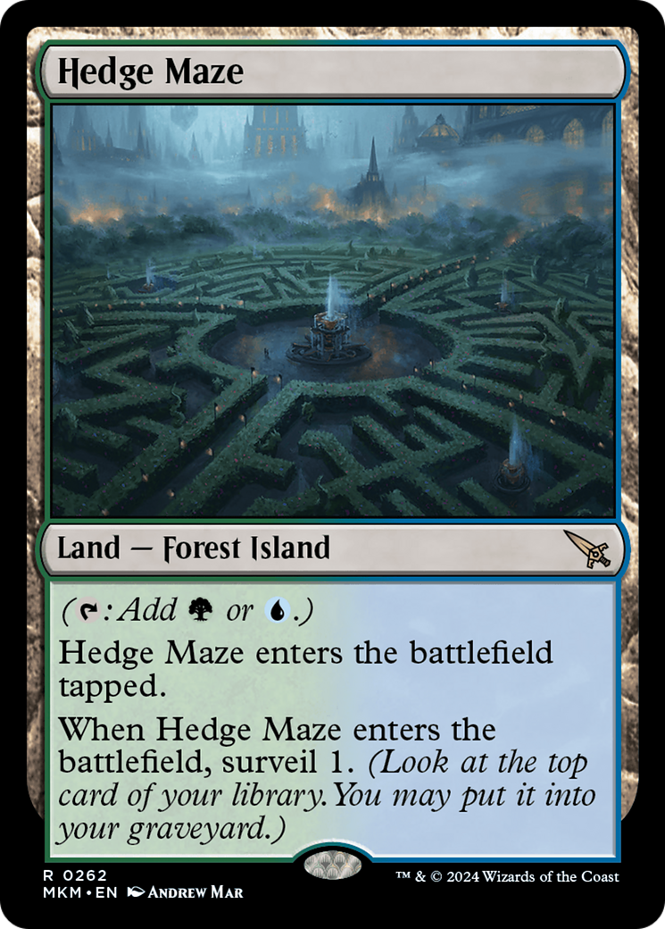 Hedge Maze (MKM-262)  Foil - Murders at Karlov Manor