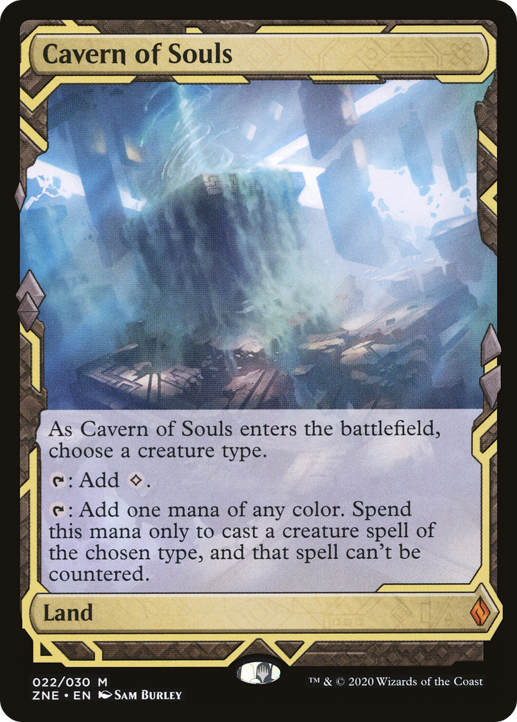 Cavern of Souls (ZNE-022)  - Zendikar Rising Expeditions