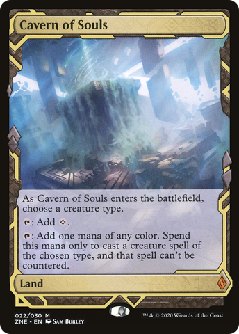 Cavern of Souls (ZNE-022)  Foil - Zendikar Rising Expeditions