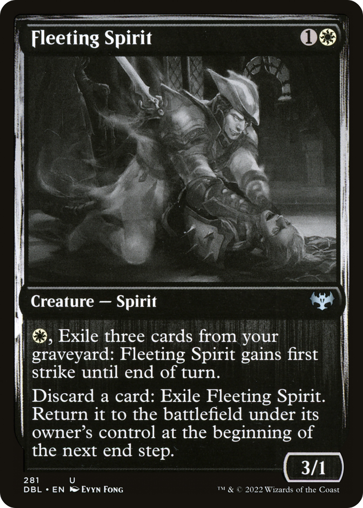 Fleeting Spirit (DBL-281)  - Innistrad: Double Feature