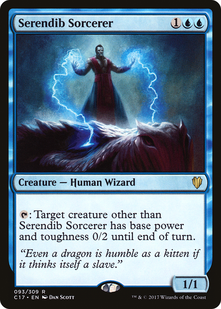 Serendib Sorcerer (C17-093)  - Commander 2017