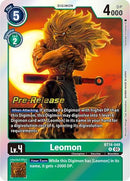 Leomon (BT14-048) - Blast Ace Pre-Release Cards Foil