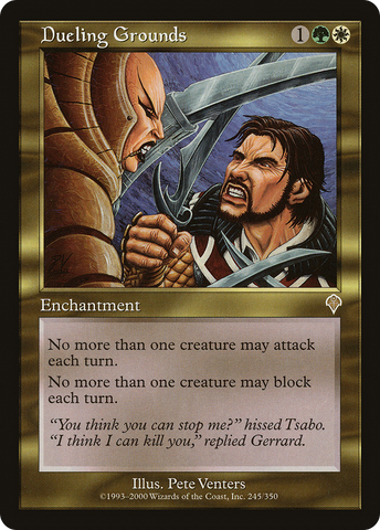 Dueling Grounds (INV-245)  Foil - Invasion
