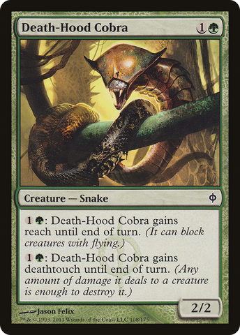 Death-Hood Cobra (NPH-108)  Foil - New Phyrexia