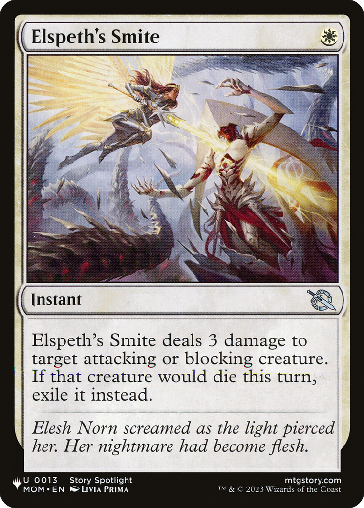 Elspeth's Smite (LIST-MOM-13)  - The List