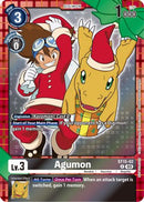 Agumon (Winter Holiday 2023) (ST15-02) - Starter Deck 15: Dragon of Courage Foil